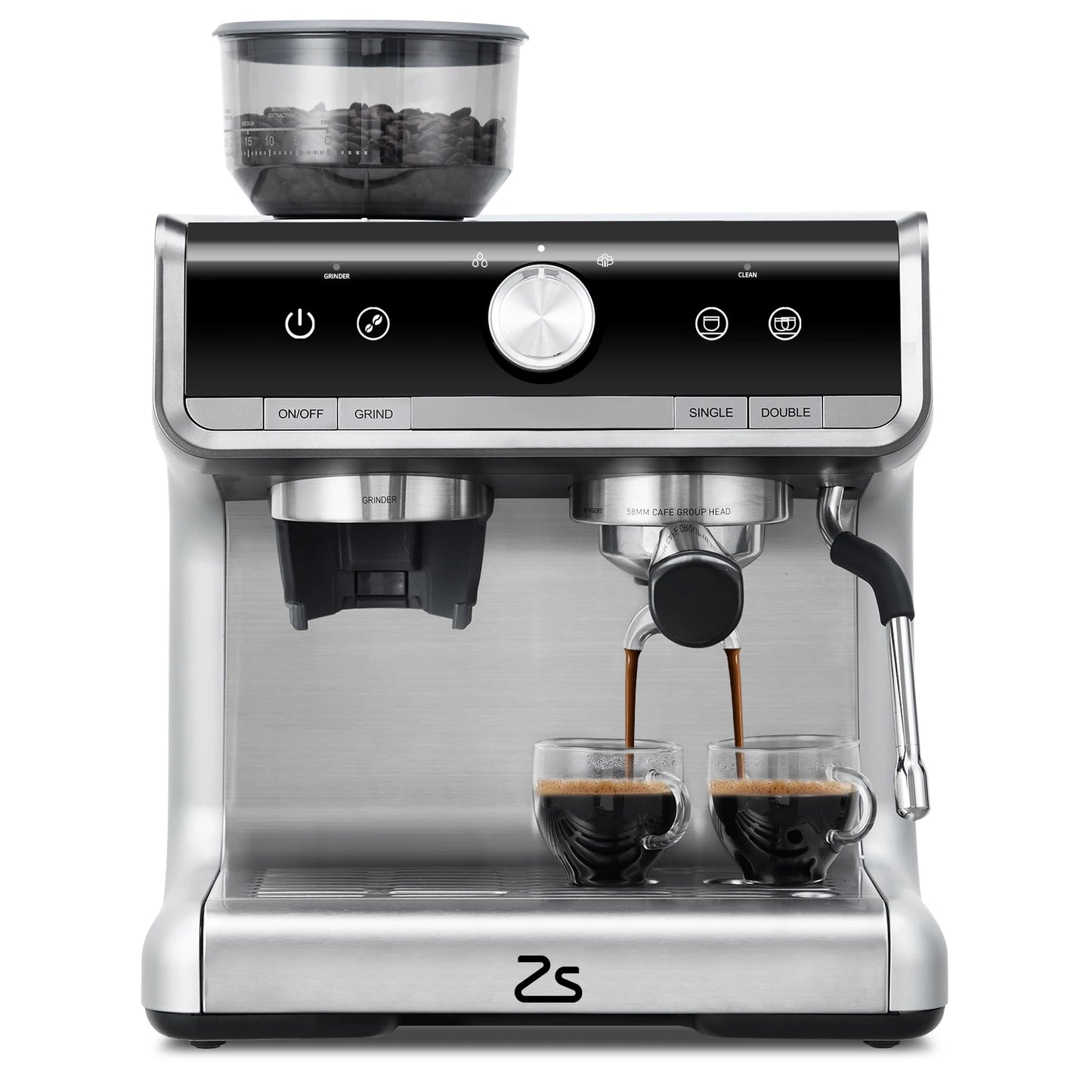 Espresso Machine with Grinder