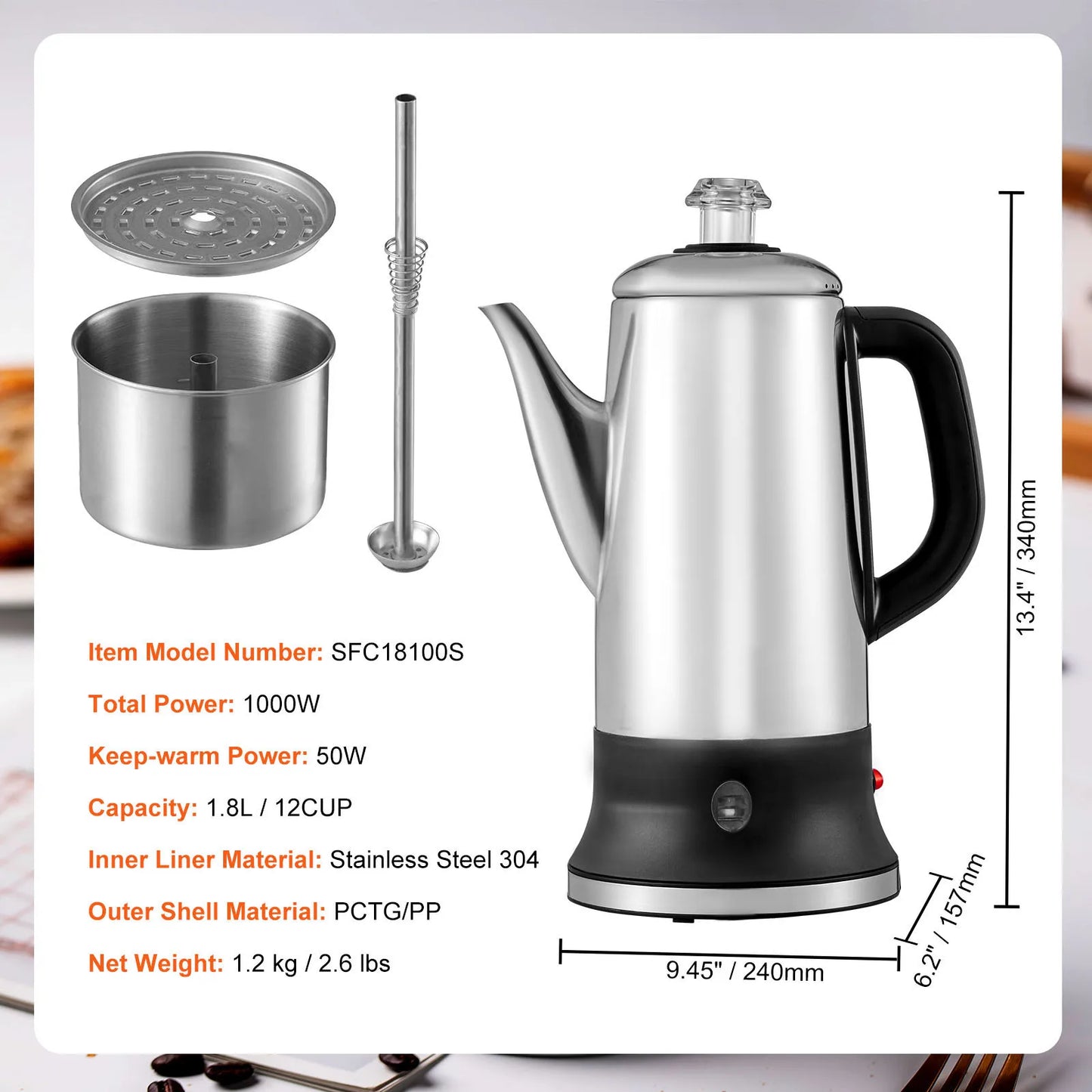 Classic Percolator Pot