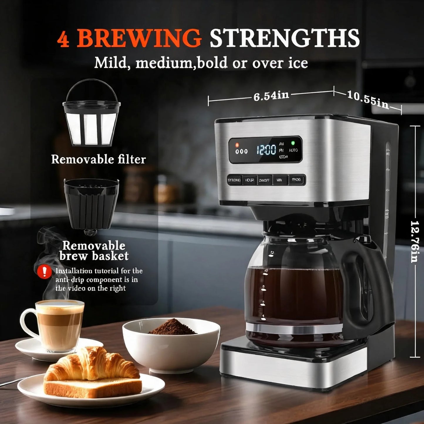 BrewTime Coffee Maker